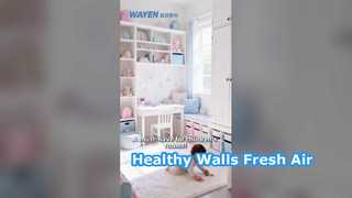 Negative Ion Oxygen Bar Children's Wall Paint Formaldehyde-free Crackproof Anti-dirt Color Retention